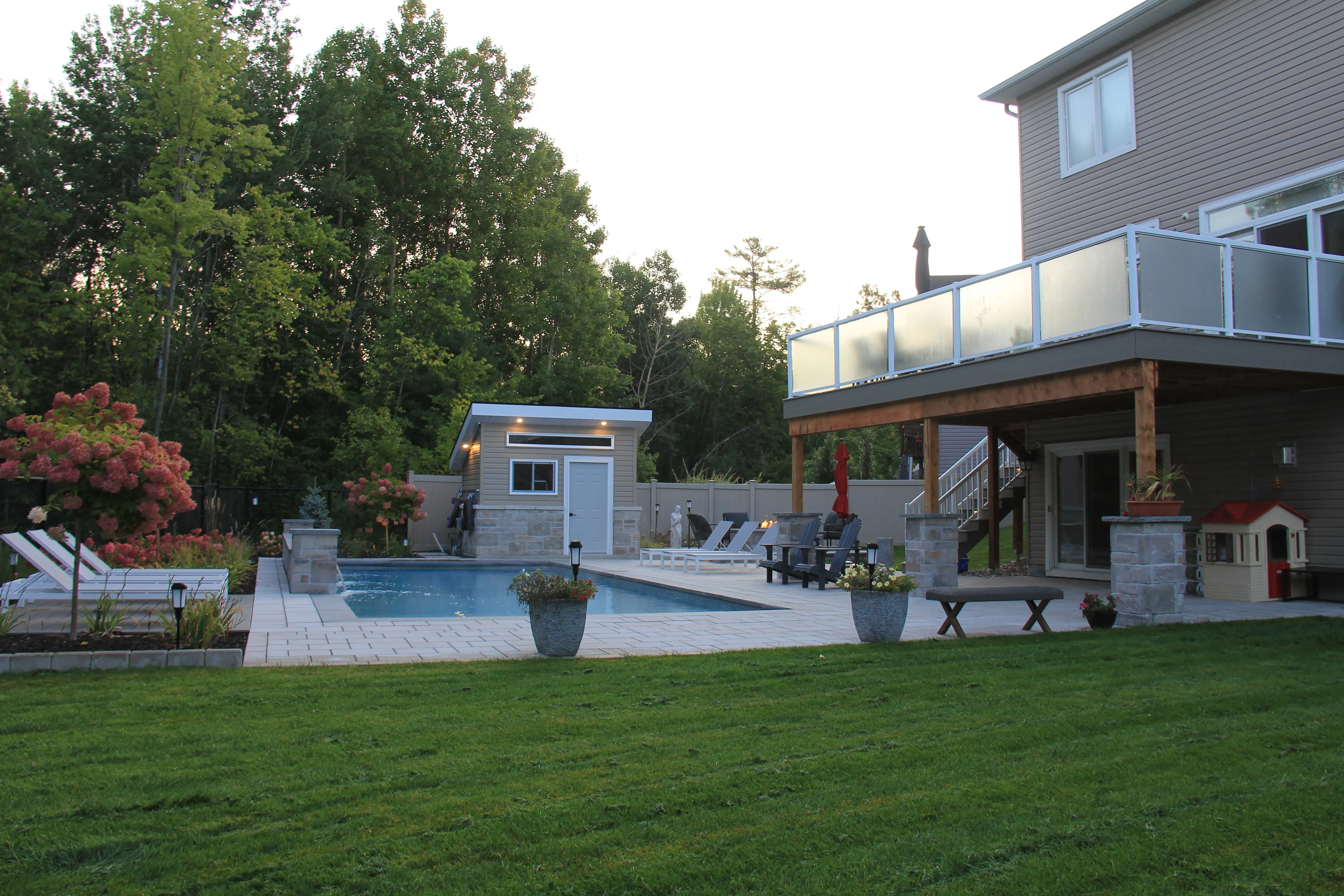 Astrolabe Ravine completed pool view 5