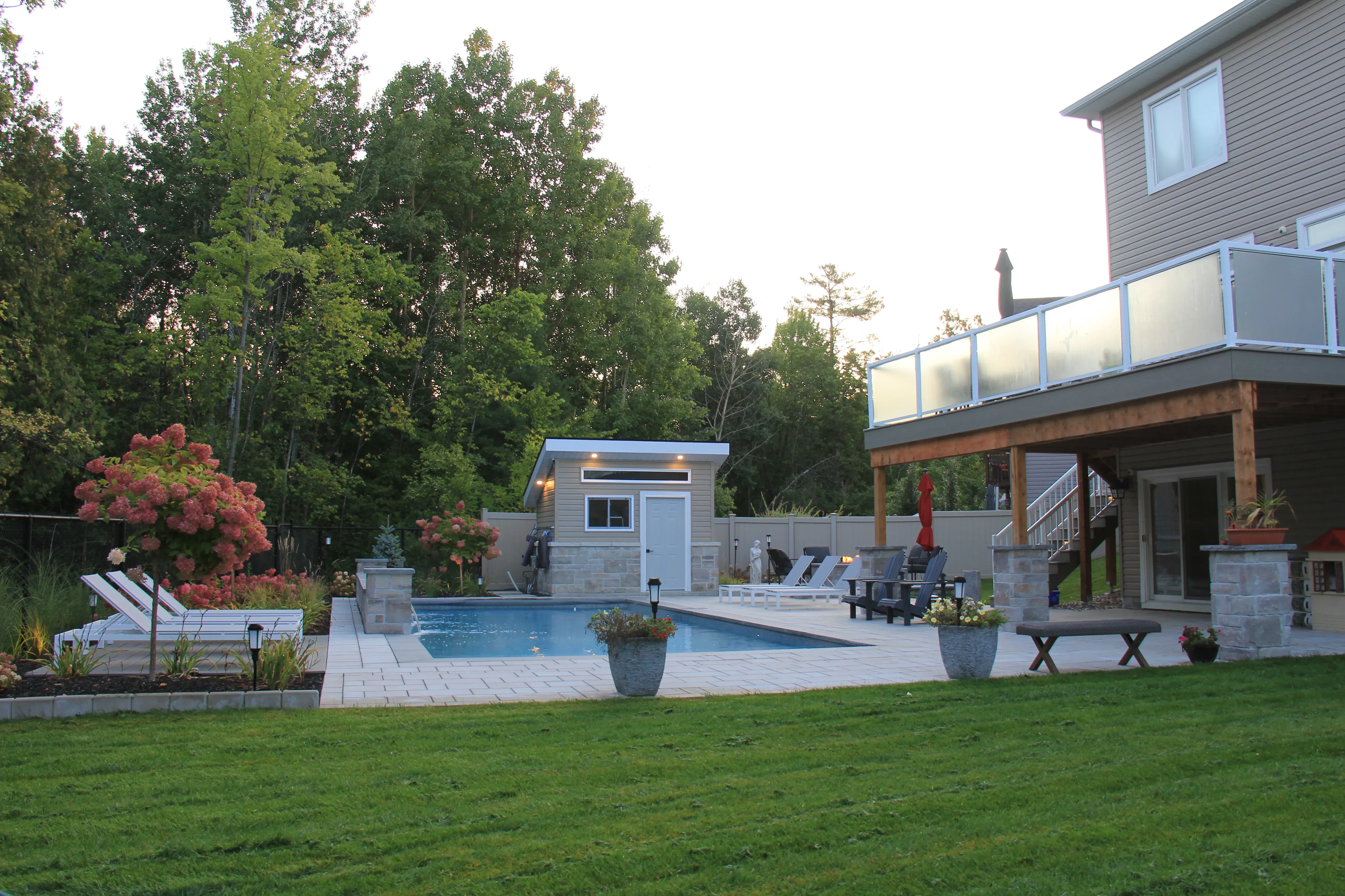 Astrolabe Ravine completed pool view 6
