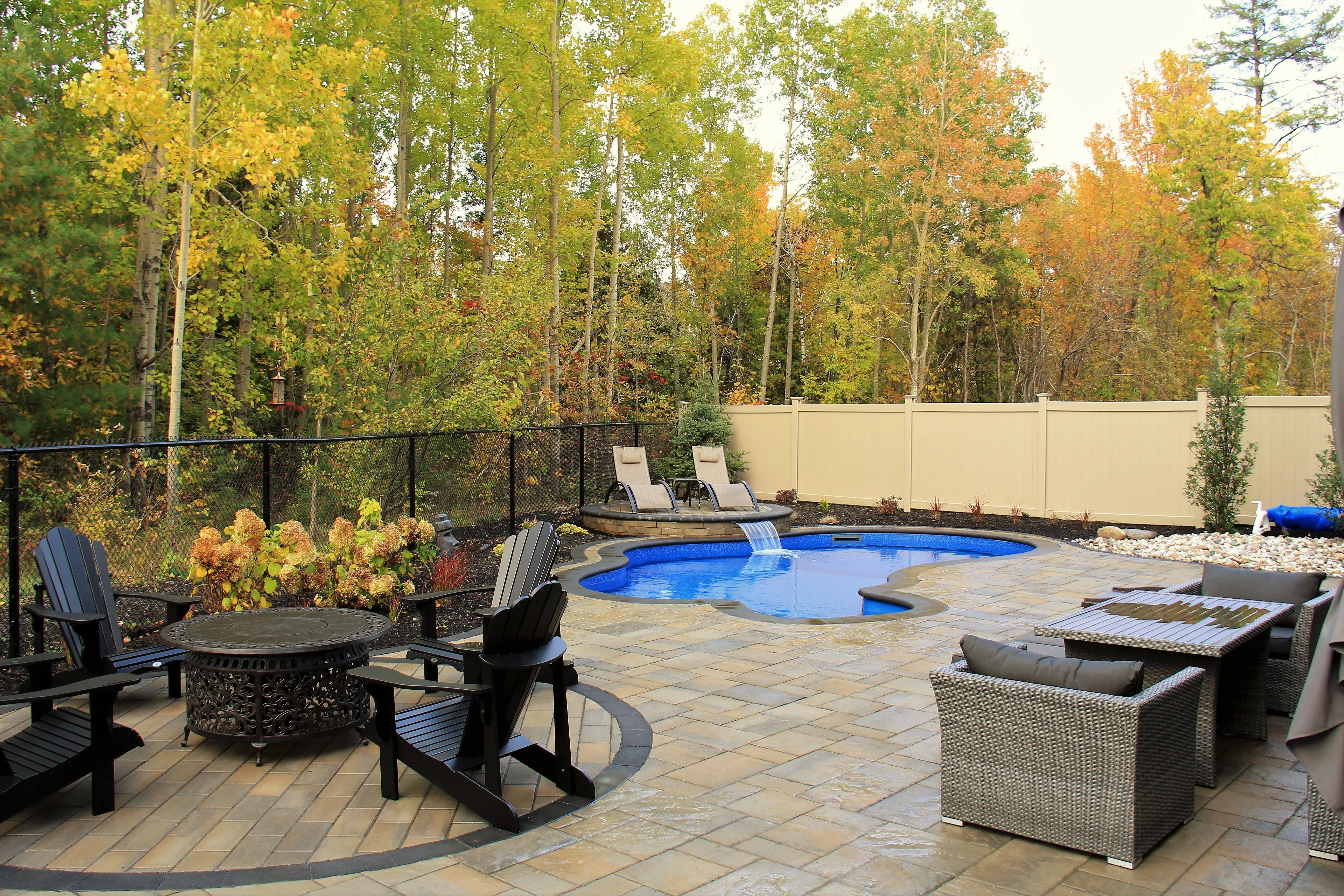 Completed Edgewater pool and patio project