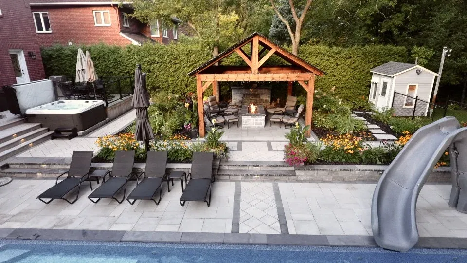 Rivercrest Escape completed pool view 4