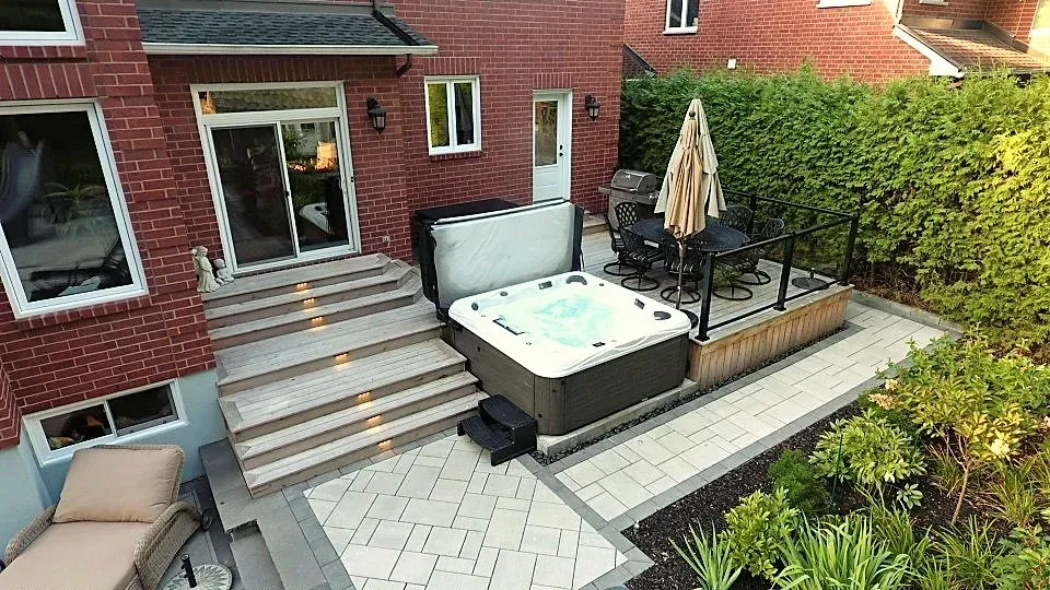 Rivercrest Escape completed pool view 5