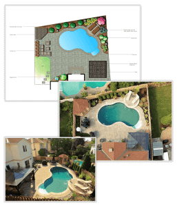 A pool company that offers custom pool designs