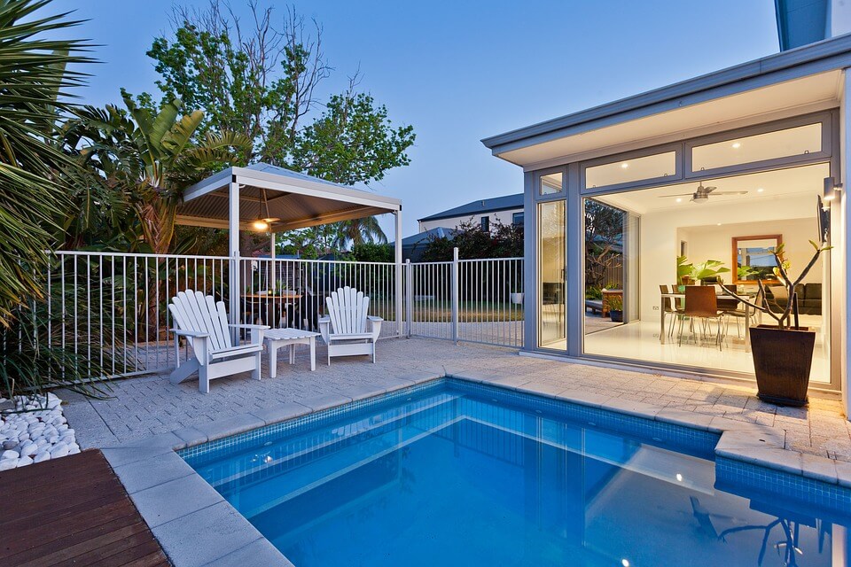 Inground pools can be customized to fit in even the smallest backyards, letting you enjoy a refreshing soak.