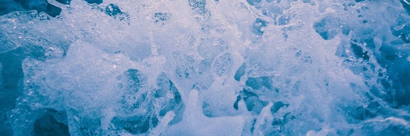 Close up of bubbles forming from jets in a hot tub